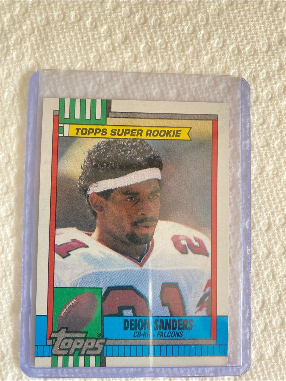 Topps Deion Sanders Football Card